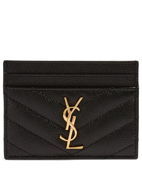 ysl cream card holder|ysl card holders for women.